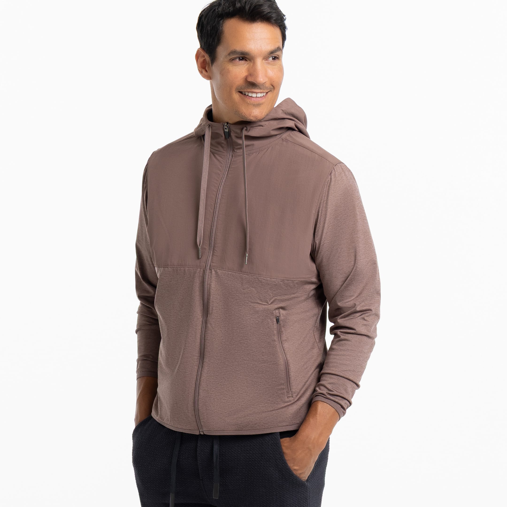 Ash & Erie Heather Clay Pivot Jacket﻿ for Short Men   Pivot Jacket﻿