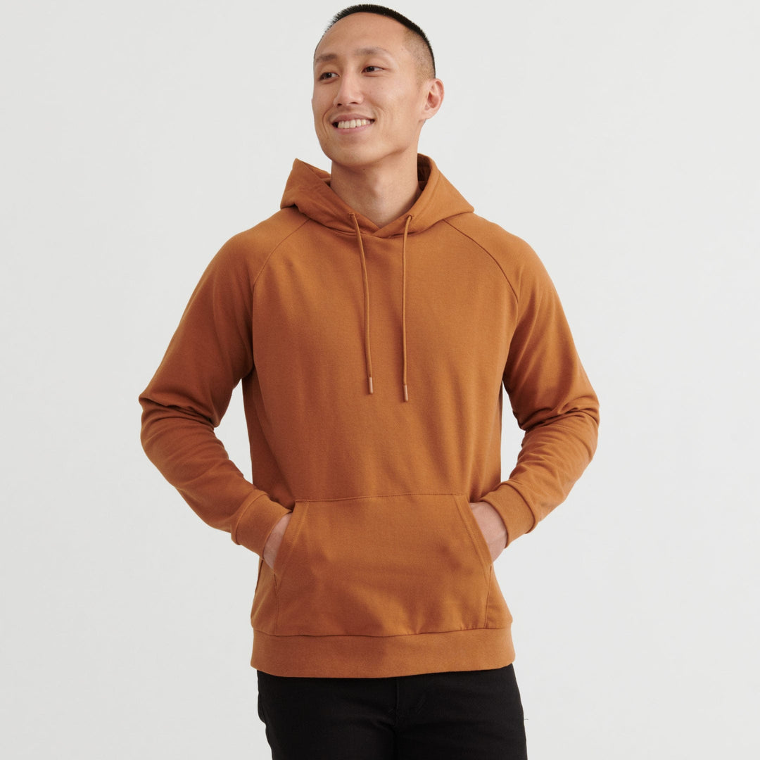 Ash & Erie Amber French Terry Pullover Hoodie for Short Men   Roam Hoodie