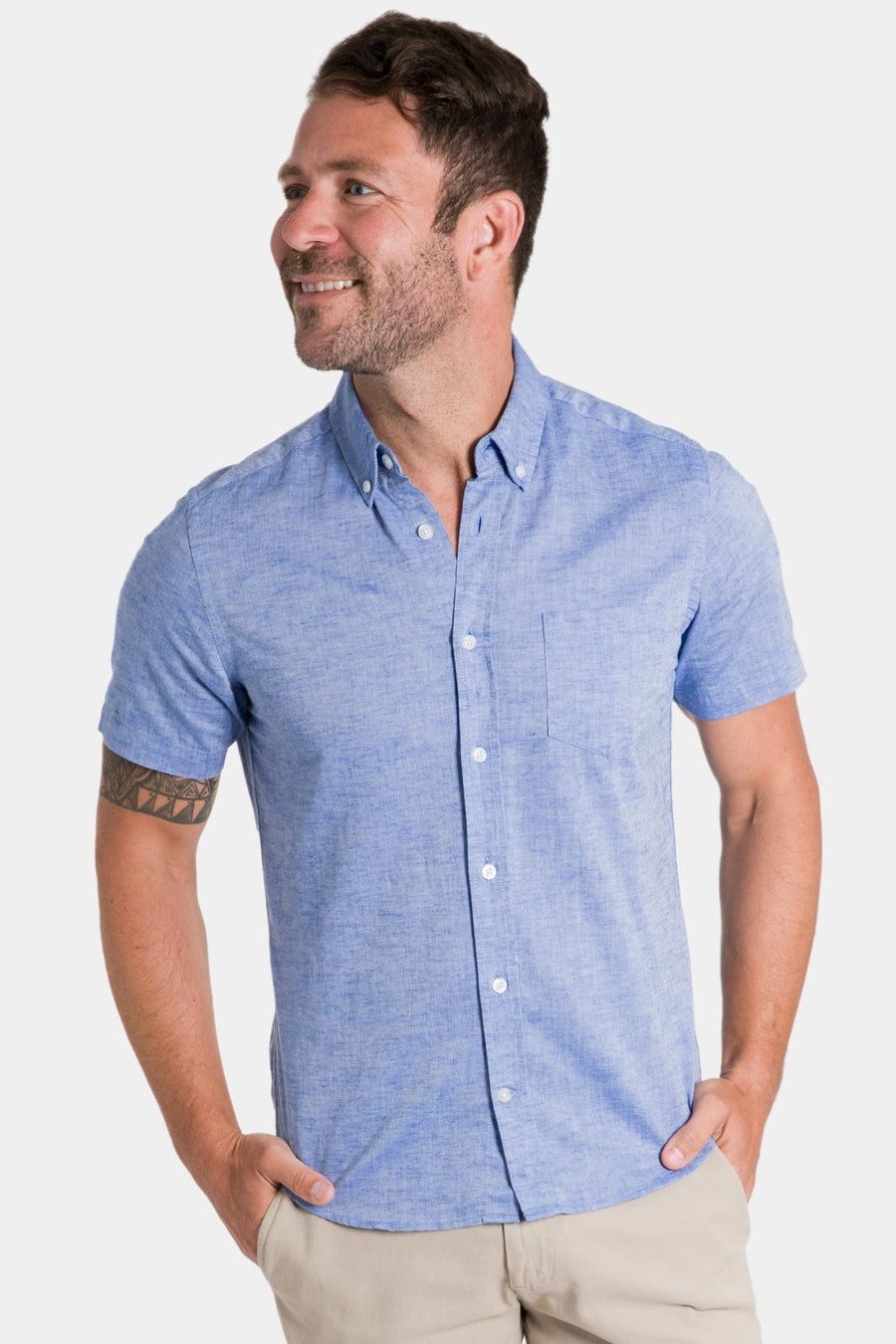 Buy Short Sleeve Shirts for Short Men | Ash & Erie