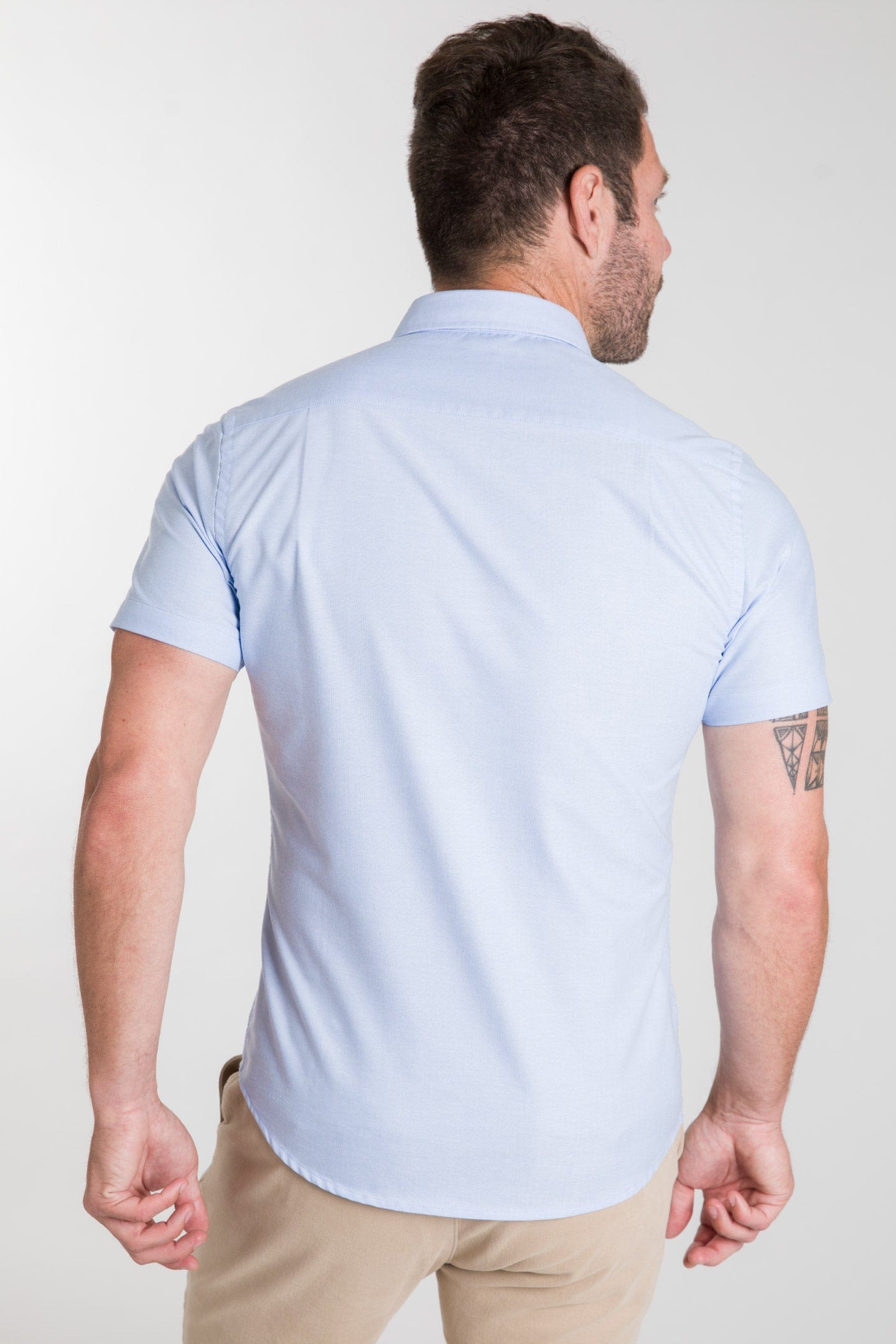 Men's wrinkle free hot sale short sleeve shirts