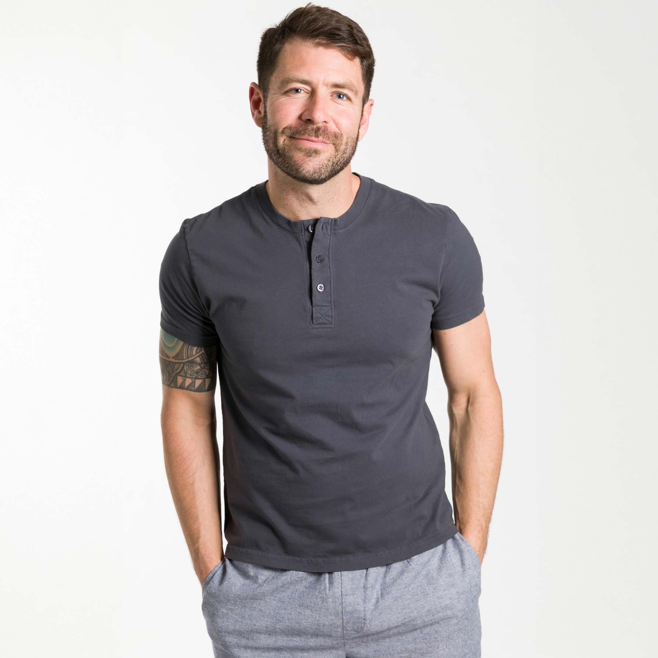 Buy Henleys for Short Men | Ash & Erie