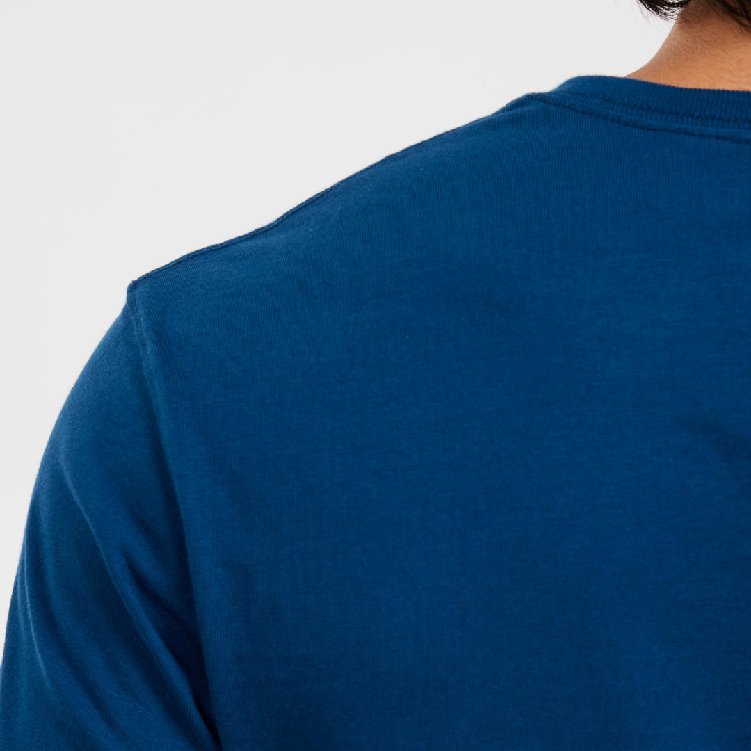 Buy Black Pima Cotton V Neck T-Shirt for Short Men | Ash & Erie   Short Sleeve Premium Tee