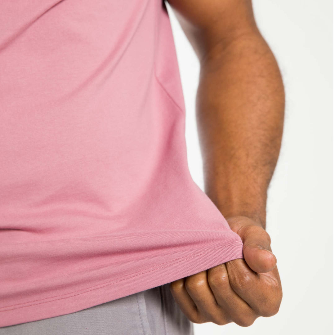Ash & Erie Rose Pima Cotton Crew Neck T-Shirt for Short Men   Short Sleeve Premium Tee