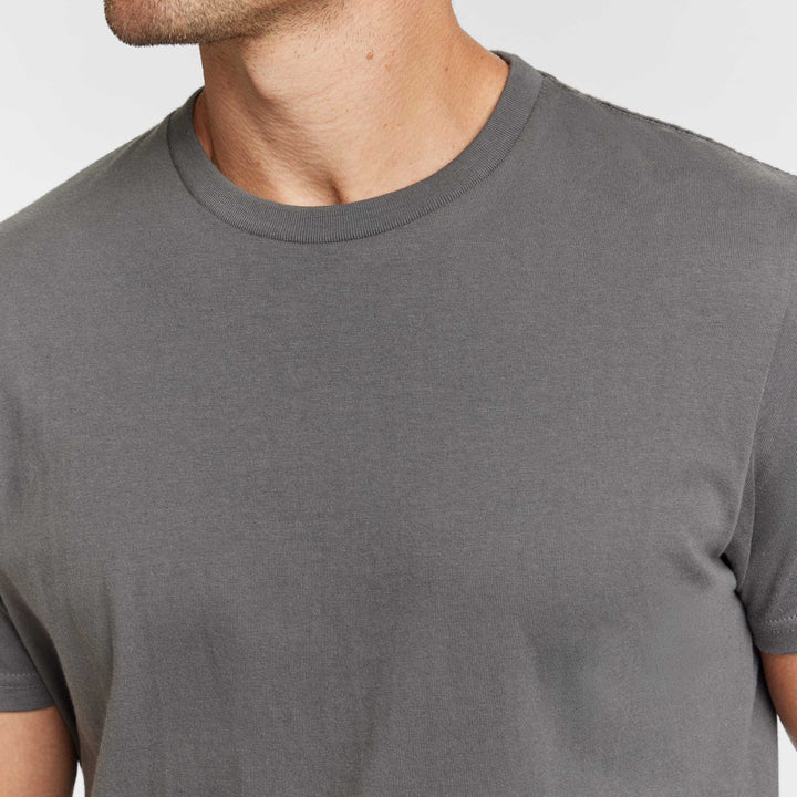 Ash & Erie Asphalt Crew Neck T-Shirt for Short Men   Short Sleeve Tee