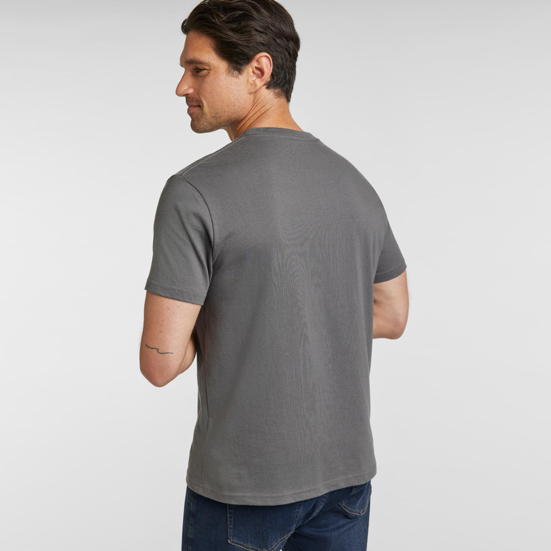 Ash & Erie Asphalt Crew Neck T-Shirt for Short Men   Short Sleeve Tee