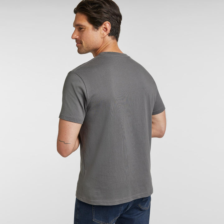 Ash & Erie Asphalt Crew Neck T-Shirt for Short Men   Short Sleeve Tee