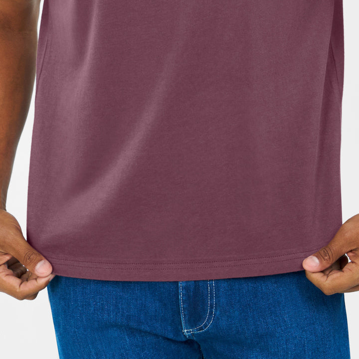 Ash & Erie Huckleberry Crew Neck T-Shirt for Short Men   Short Sleeve Tee