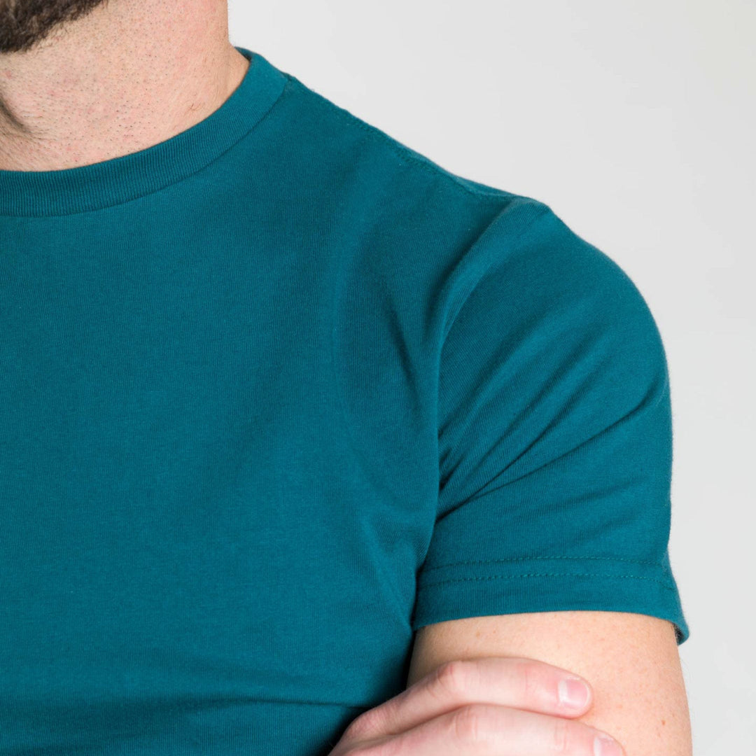 Ash & Erie Spruce Crew Neck T-Shirt for Short Men   Short Sleeve Tee