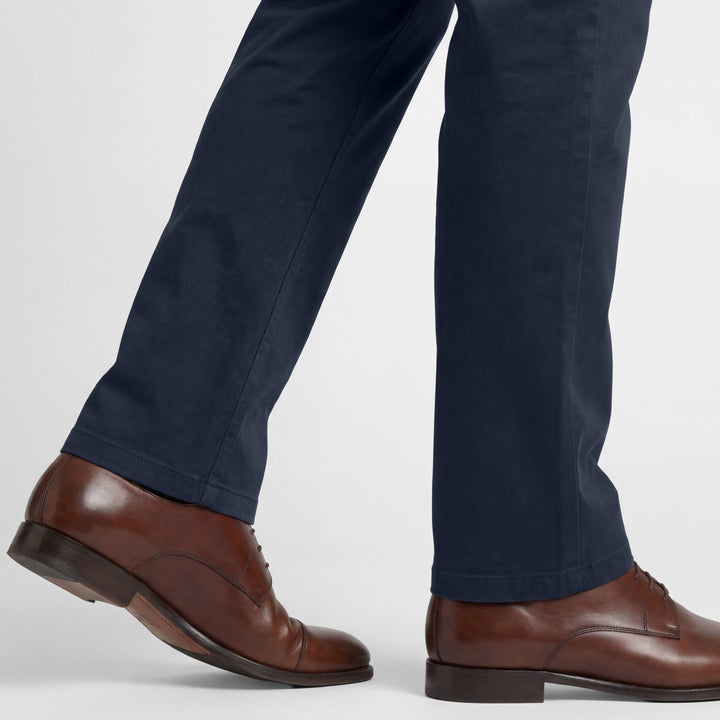 Ash & Erie Straight Fit Navy Signature Chinos for Short Men   Signature Straight Fit Chino