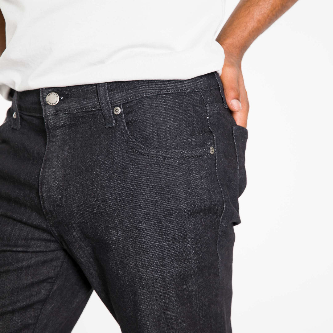 Ash & Erie Straight Fit Asphalt Wash Explorer Jeans for Short Men   Standard Fit Jeans