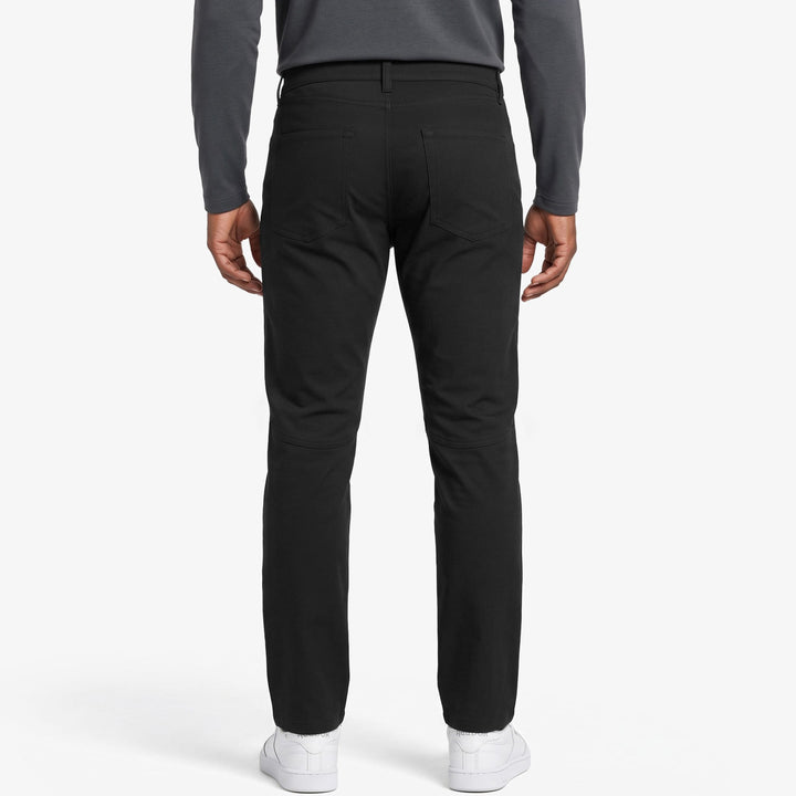 Ash & Erie Straight Fit Black Hybrid XYZ Chino for Short Men   Straight Fit Hybrid XYZ Chinos