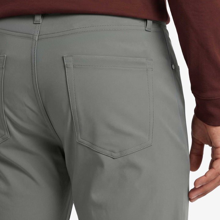 Ash & Erie Straight Fit Grey Hybrid XYZ Pant for Short Men   Straight Fit Hybrid XYZ Pants