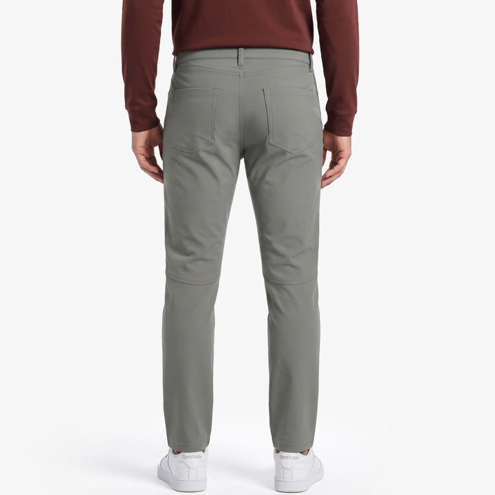 Ash & Erie Straight Fit Grey Hybrid XYZ Pant for Short Men   Straight Fit Hybrid XYZ Pants