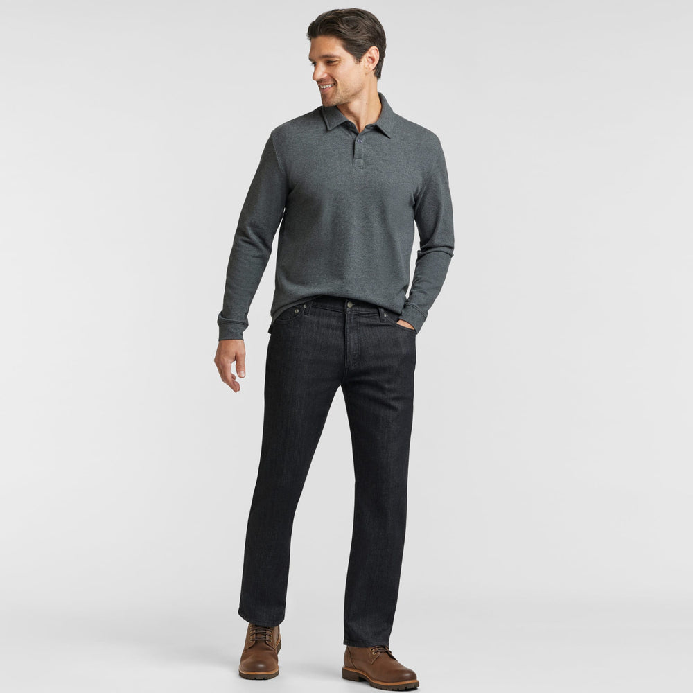 Ash & Erie Straight Fit Asphalt Wash Explorer Jeans for Short Men   Straight Fit Jeans