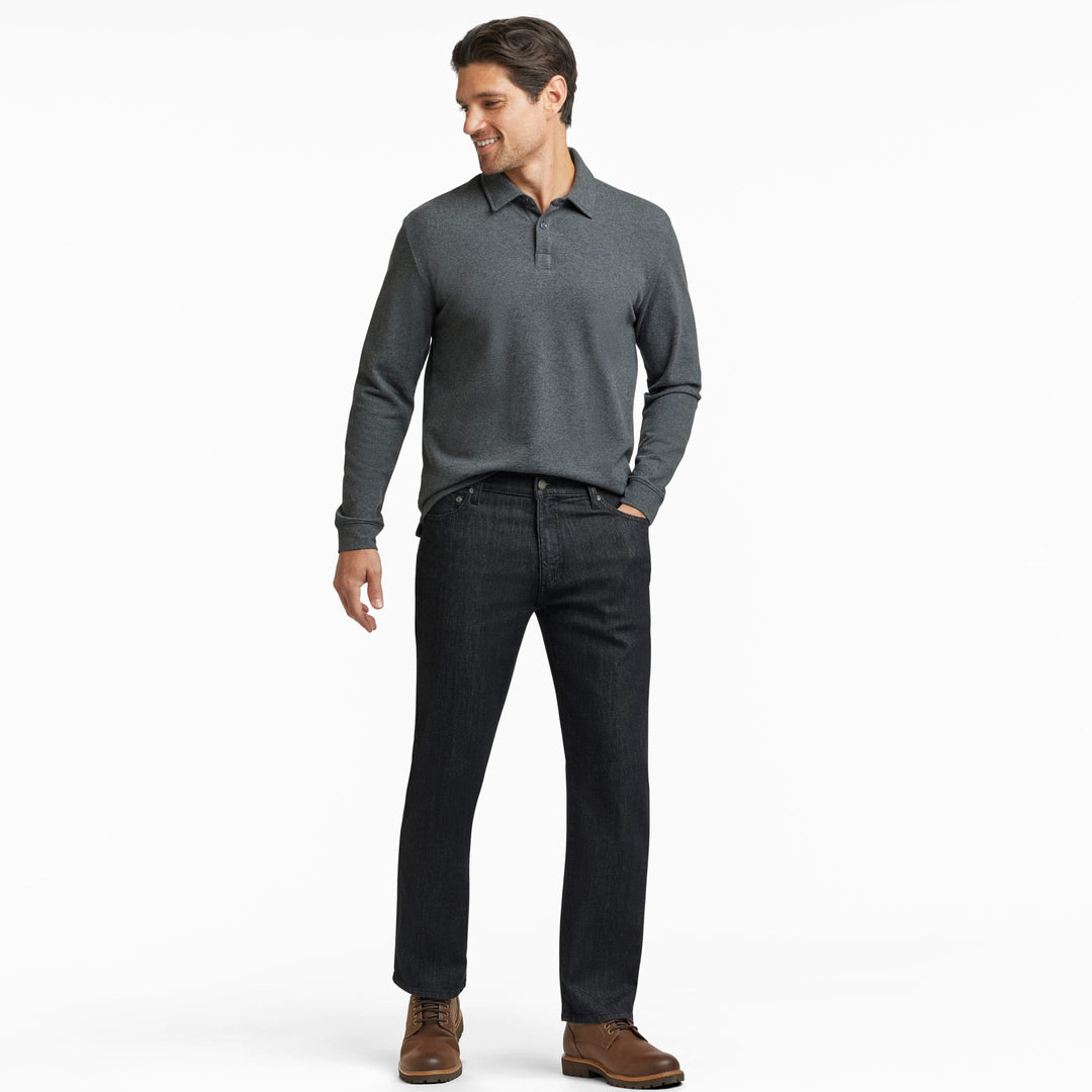 Ash & Erie Straight Fit Asphalt Wash Explorer Jeans for Short Men   Straight Fit Jeans
