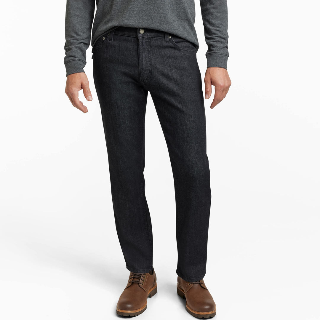 Ash & Erie Straight Fit Asphalt Wash Explorer Jeans for Short Men   Straight Fit Jeans