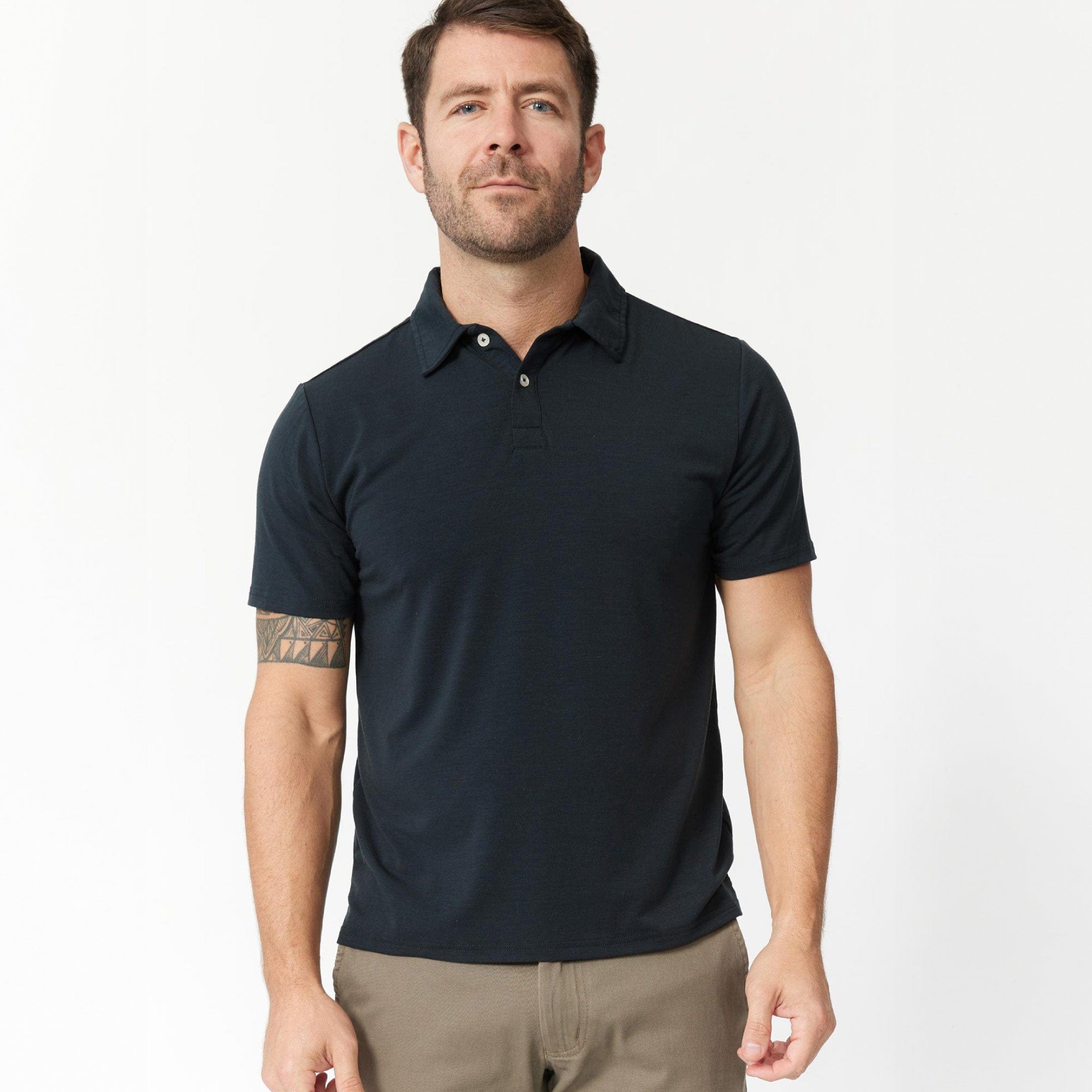 Charcoal clearance polo shirt