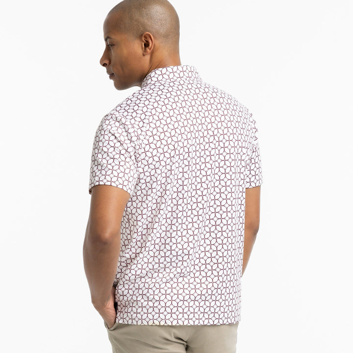 Ash & Erie Dancing Lobsters Tech Polo Shirt for Short Men   Tech Polo Shirt