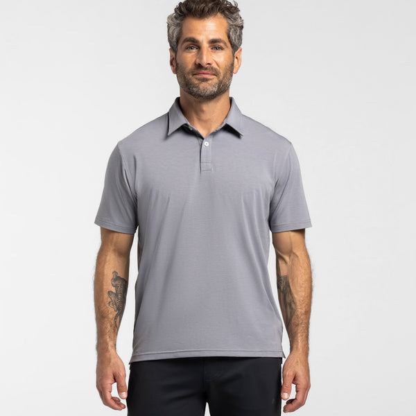 26SS ANCELLM L/S POLO GRAY サイズ2 L/S POLO(GRAY) – ANCELLM