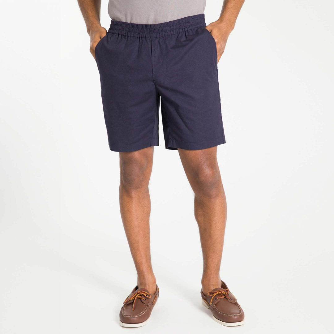 Ash & Erie Navy Walking Shorts for Short Men   Walking Shorts