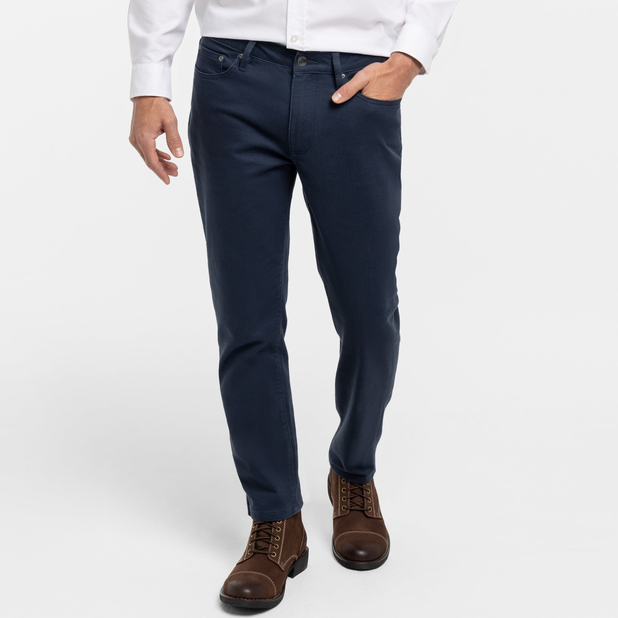 Ash & Erie Bering Blue Weekend Jeans for Short Men   Weekend Jeans