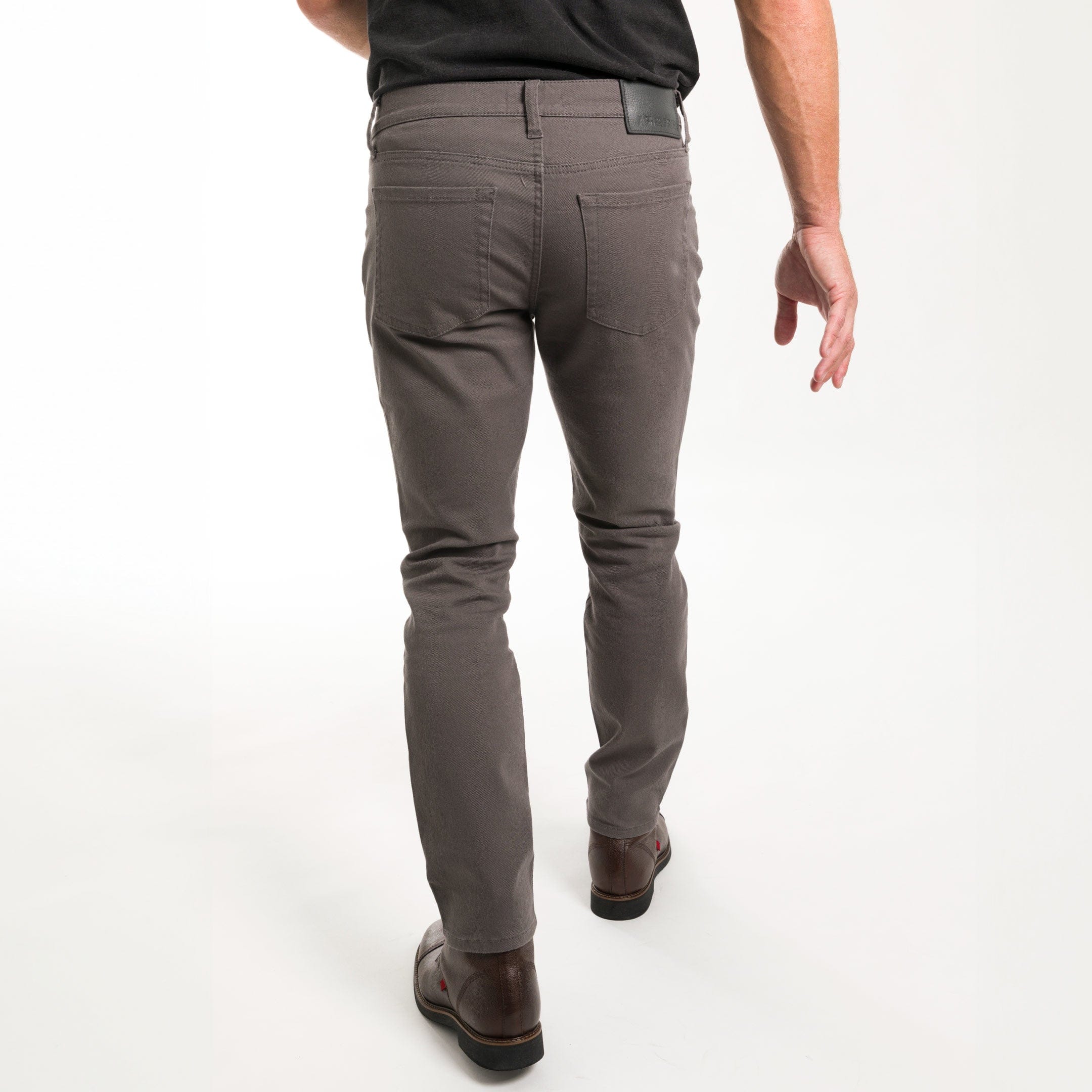 Ash & Erie Boulder Grey Weekend Jeans for Short Men   Weekend Jeans