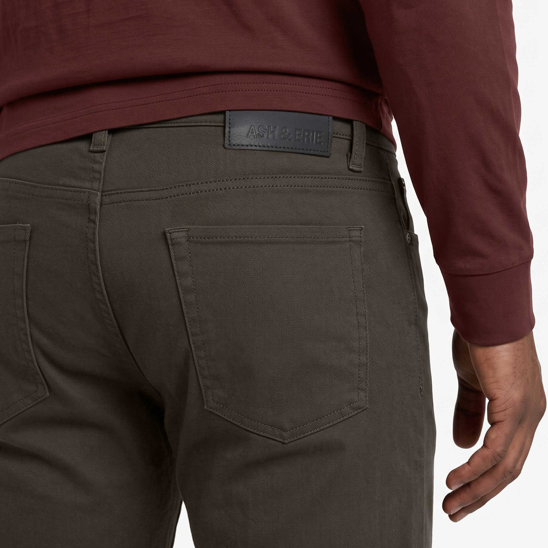 Ash & Erie Coffee Weekend Jeans for Short Men   Weekend Jeans