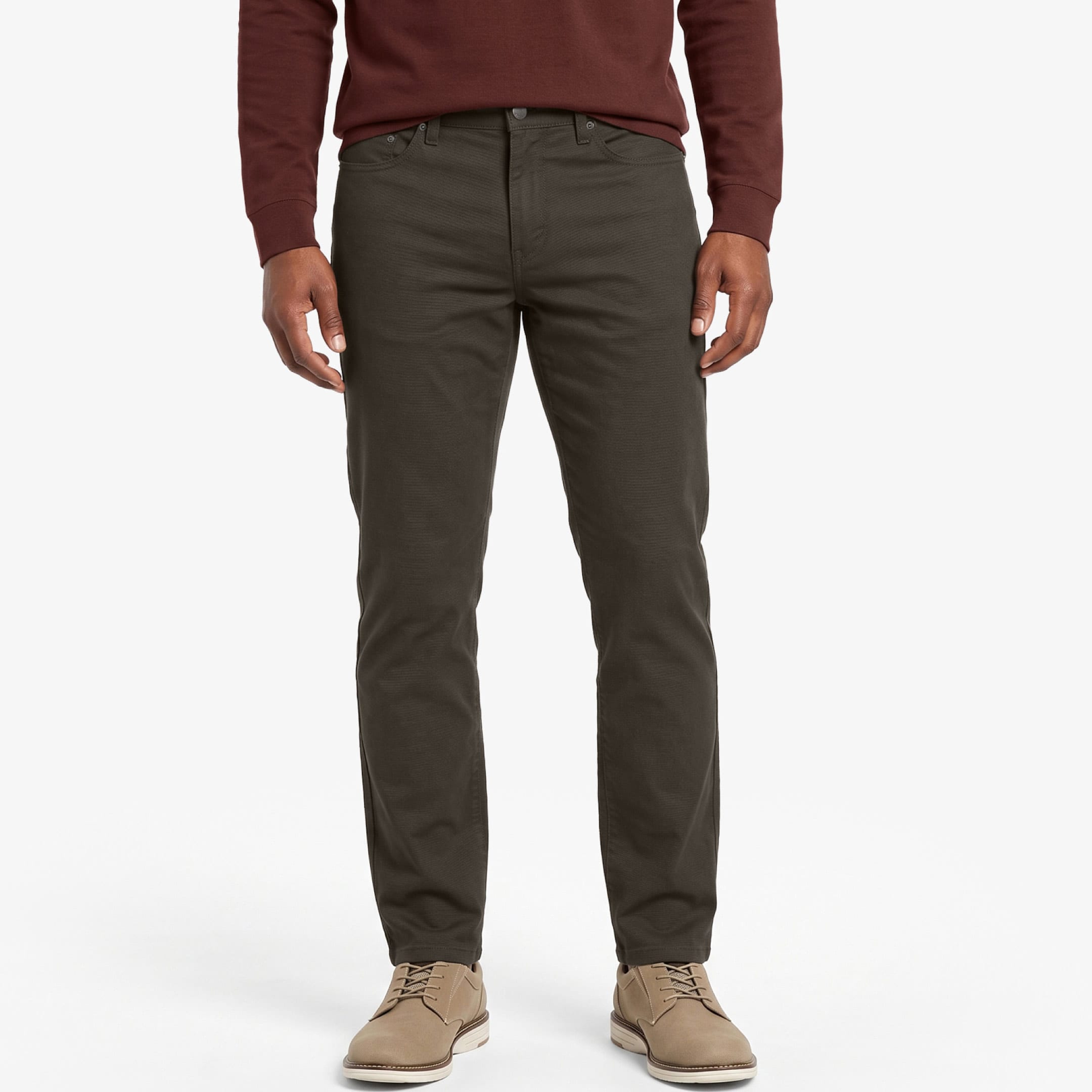 Ash & Erie Coffee Weekend Jeans for Short Men   Weekend Jeans