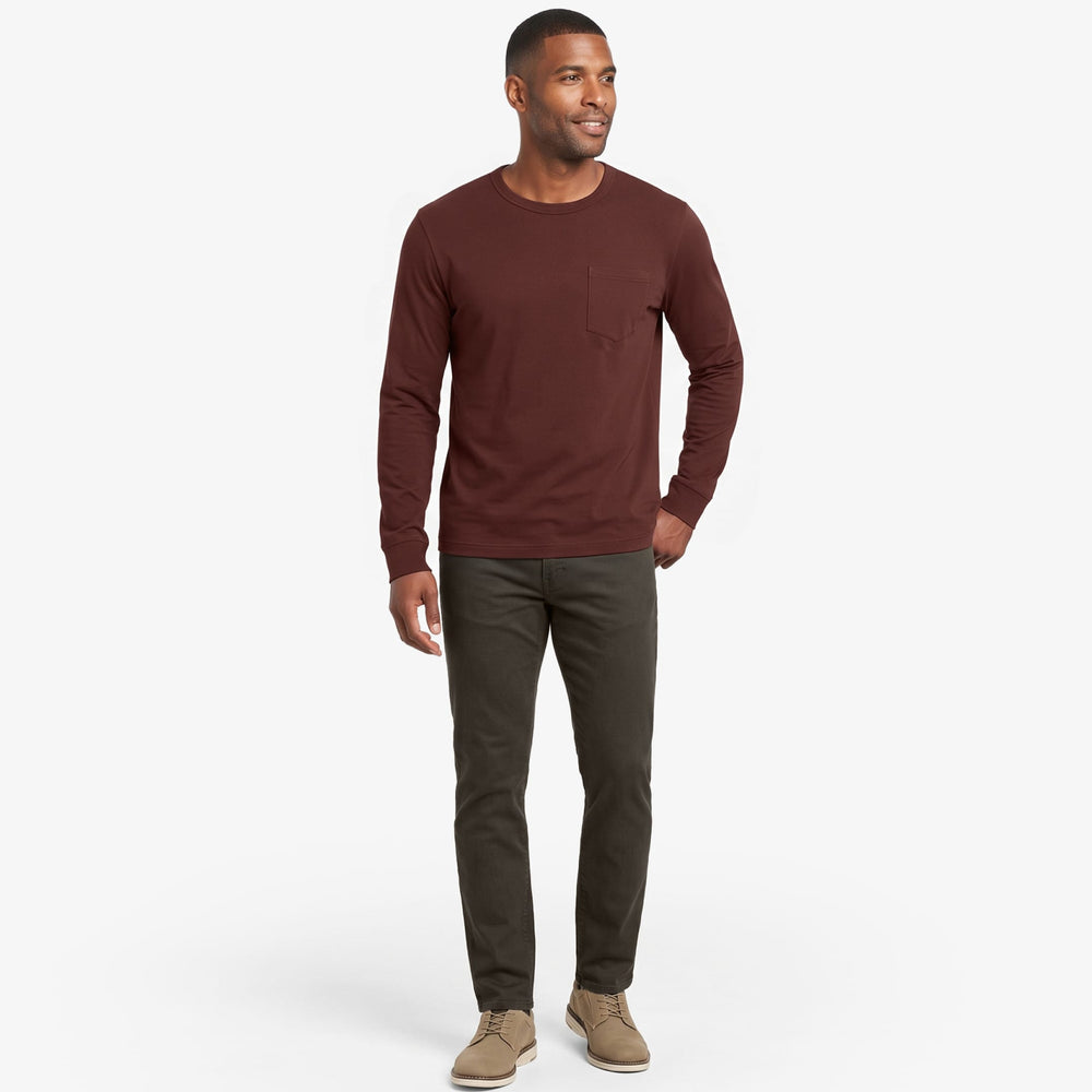 Ash & Erie Coffee Weekend Jeans for Short Men   Weekend Jeans