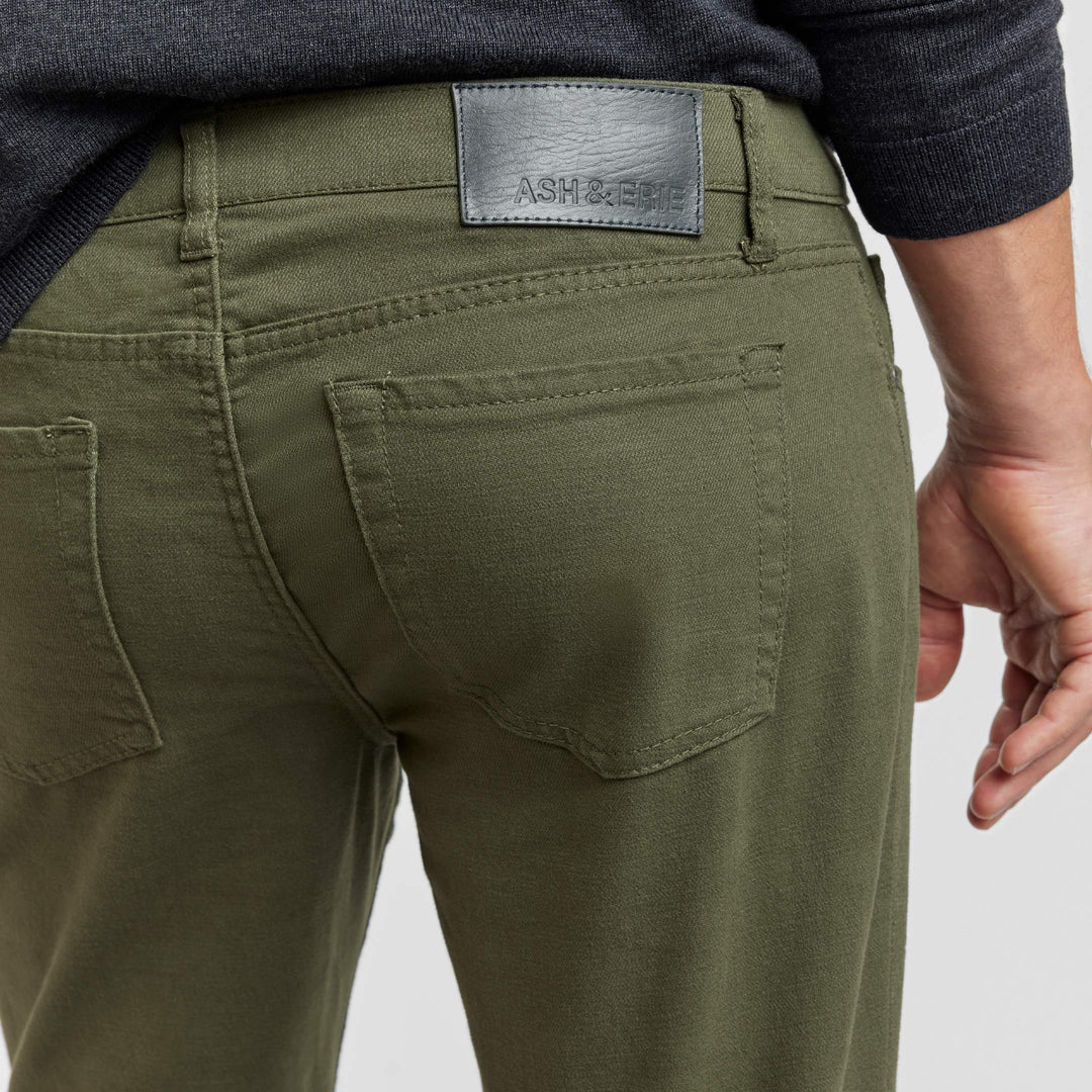Ash & Erie Taiga Green Weekend Jeans for Short Men   Weekend Jeans