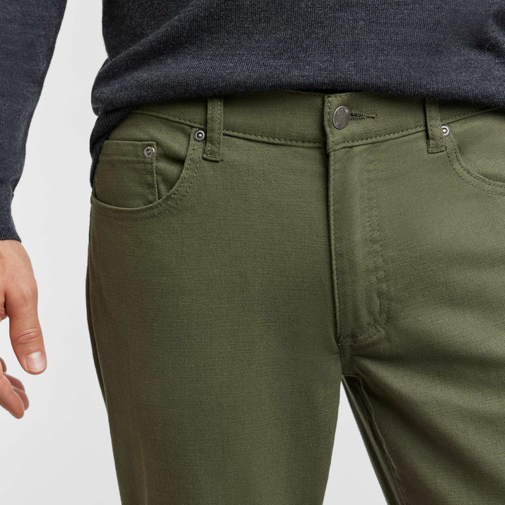 Ash & Erie Taiga Green Weekend Jeans for Short Men   Weekend Jeans