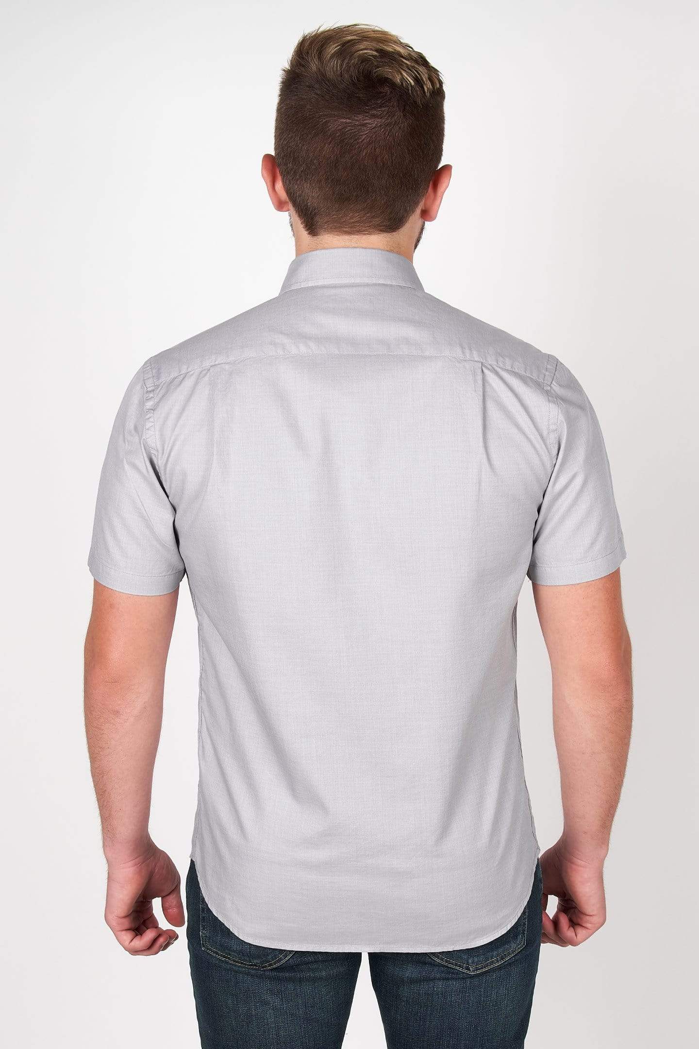 The Everyday Shirt - Concrete Short Sleeve   Short Sleeve Everyday Shirts